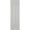 Ekena Millwork True Fit PVC San Carlos Mission Style Fixed Mount Shutters, Hailstorm Gray, 12W x 28H, PR TFP001SC12X028ST - alternate 6